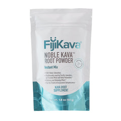 Front label of FijiKava Instant Kava Powder 50g