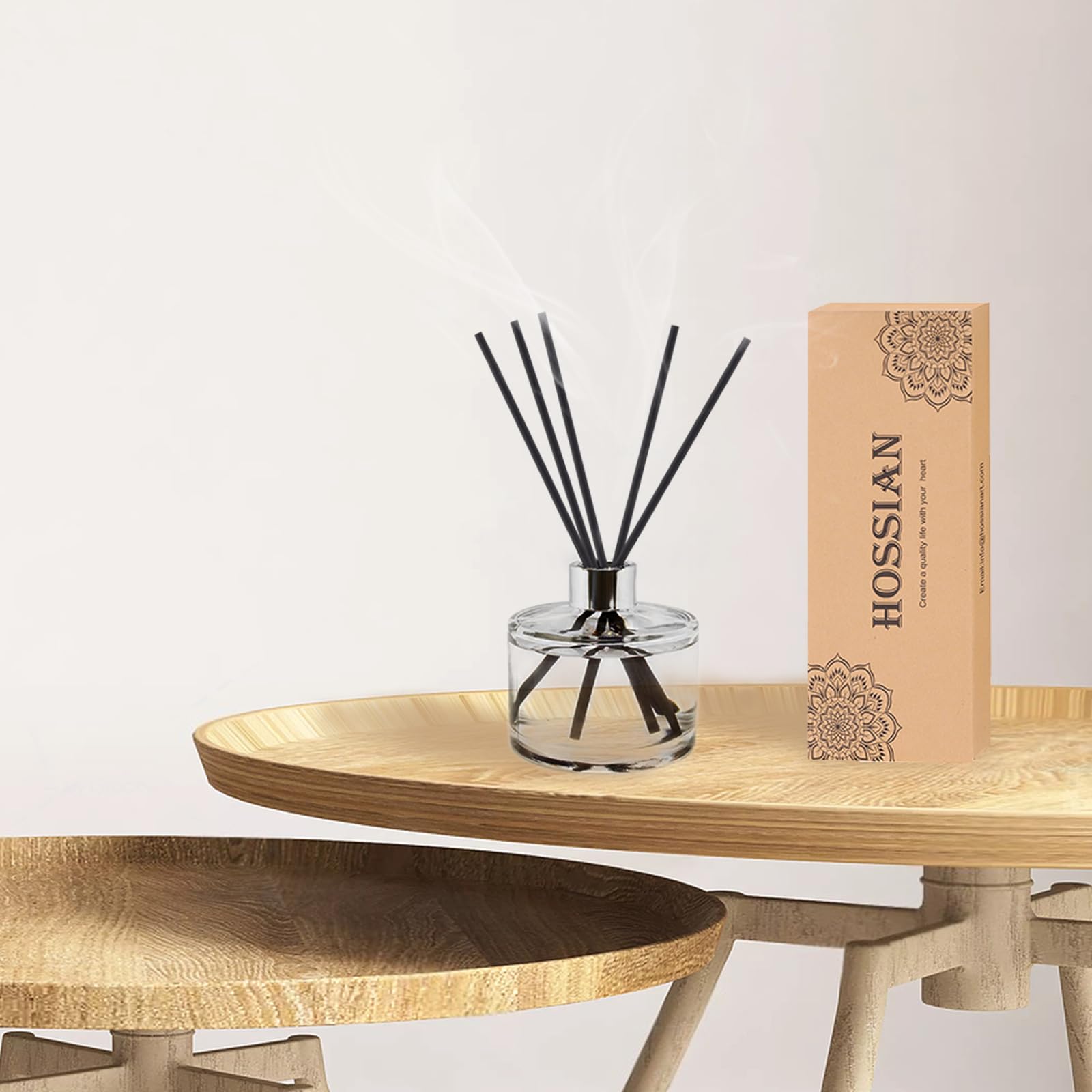 7-inch diffuser sticks in black color