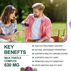Ingredients: Milk Thistle extract 500 mg, Turmeric 50 mg, Pueraria Lobata 50 mg, Alpha-lipoic acid 10 mg, Glutathione 20 mg