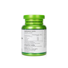 Milk Thistle extract and accompanying ingredients illustration