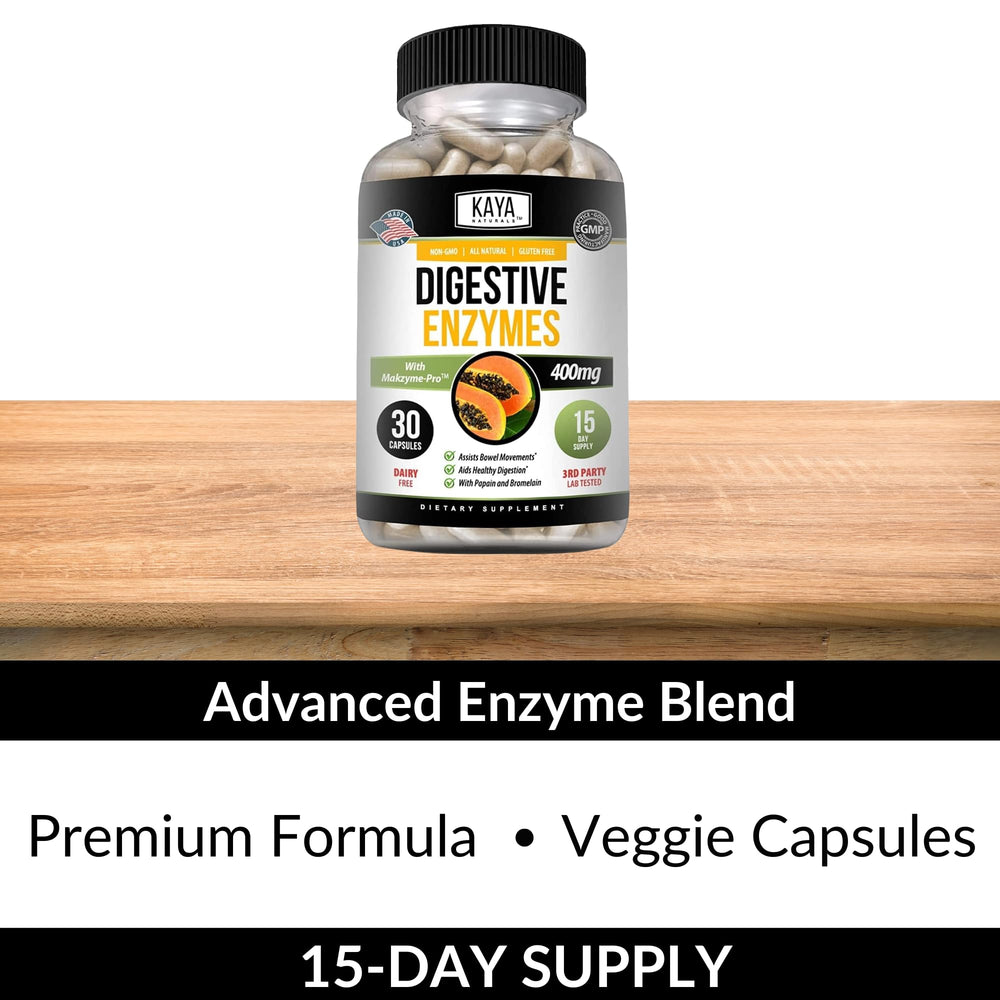 Kaya Naturals container with a measuring scoop