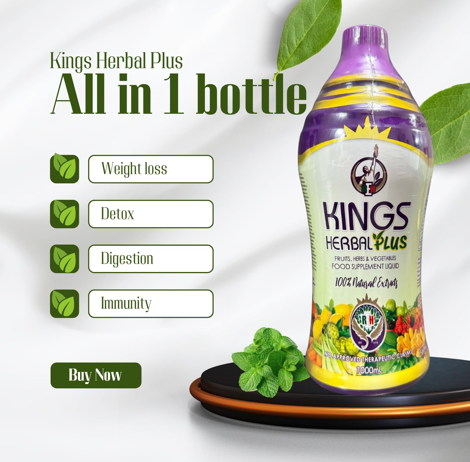 Anonas fruit included in the Kings Herbal Plus formula