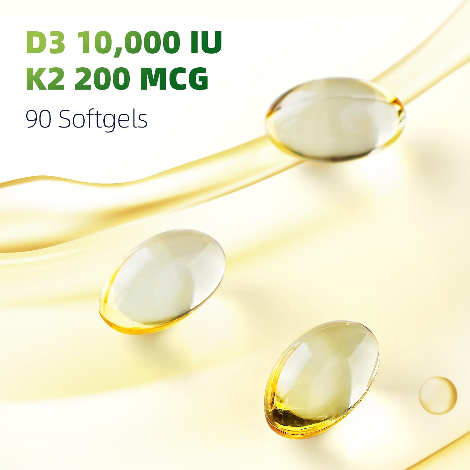 Softgels infused with coconut oil for better absorption