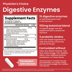 Packaging of LOUDSAY Digestive Enzymes 60-count bottle