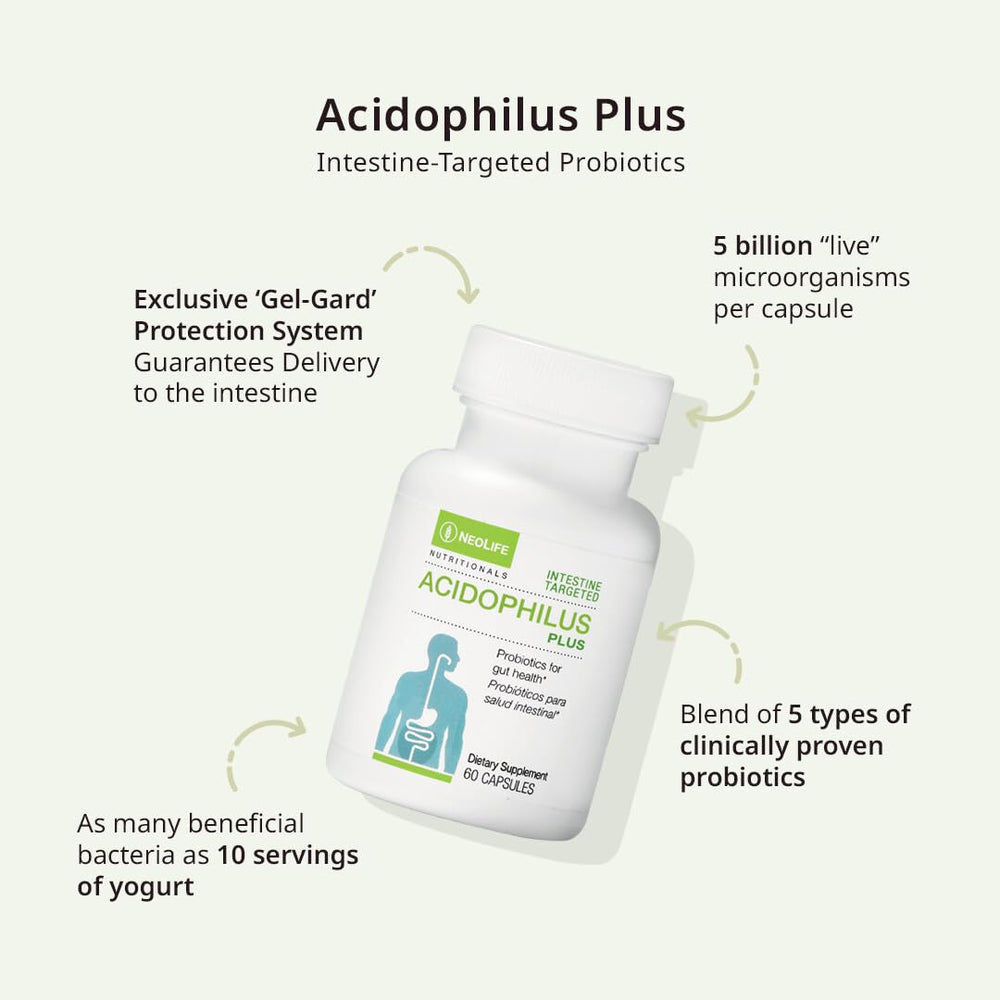 Daily probiotic routine with water