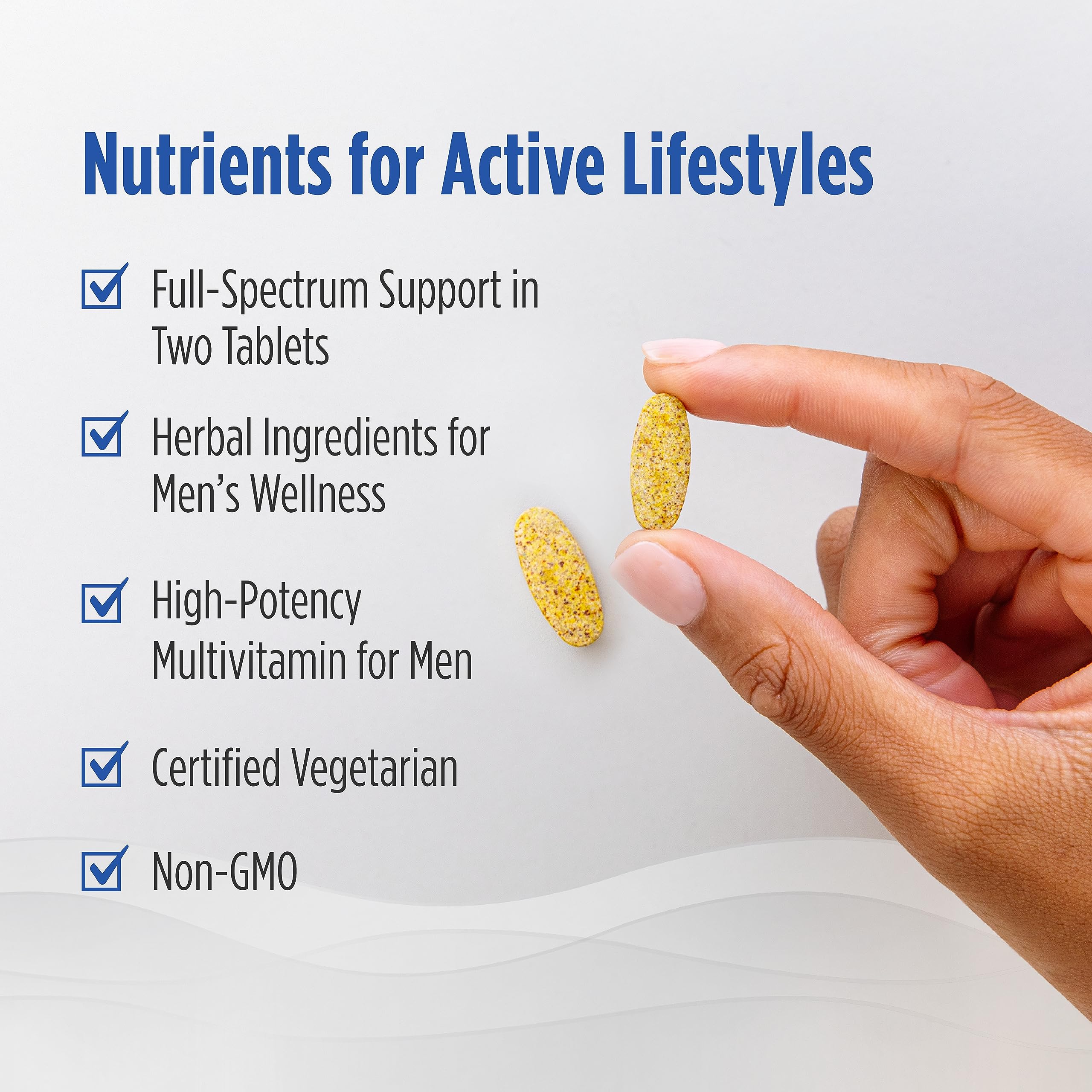 Graphic illustrating chelated minerals and bioavailable vitamins