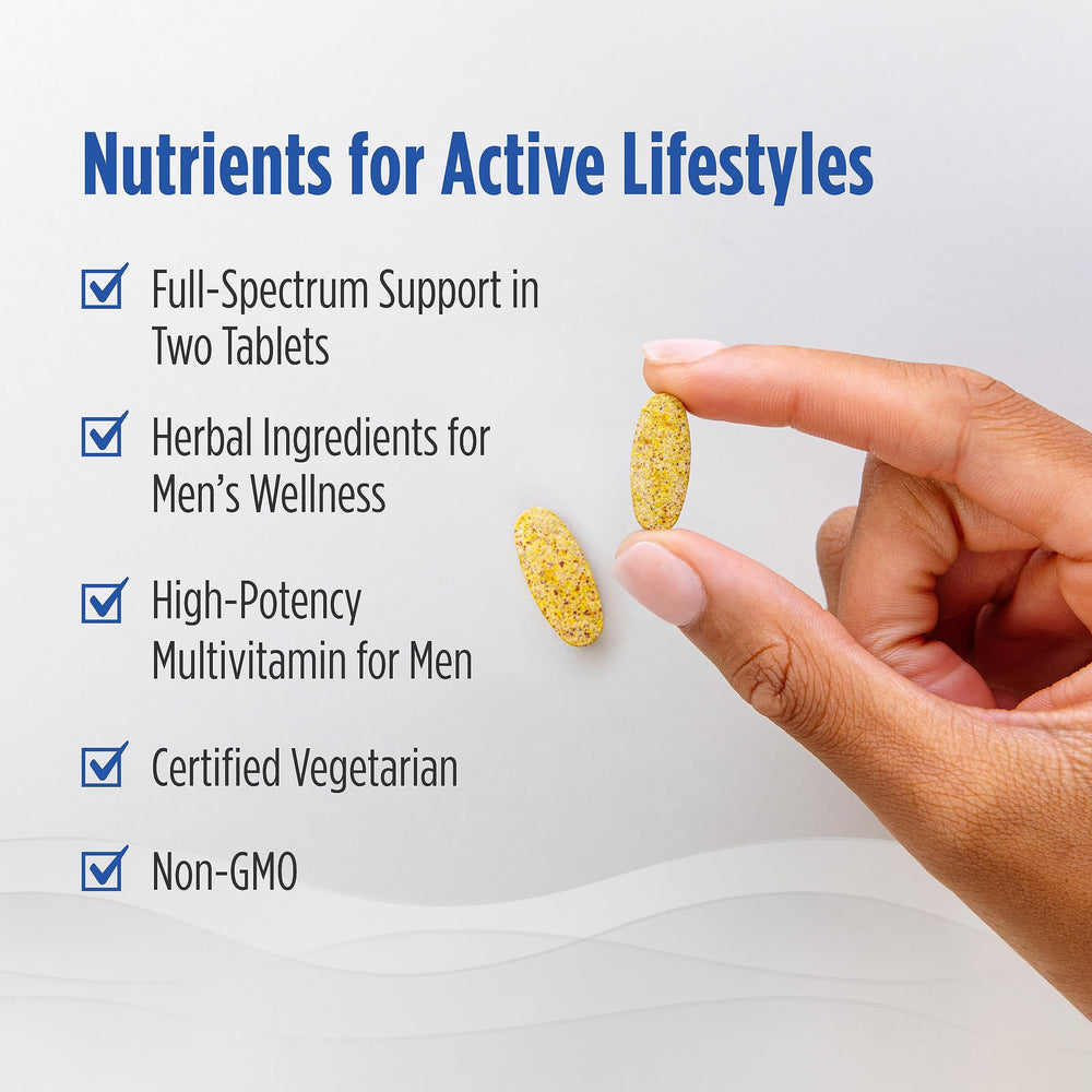 Graphic illustrating chelated minerals and bioavailable vitamins