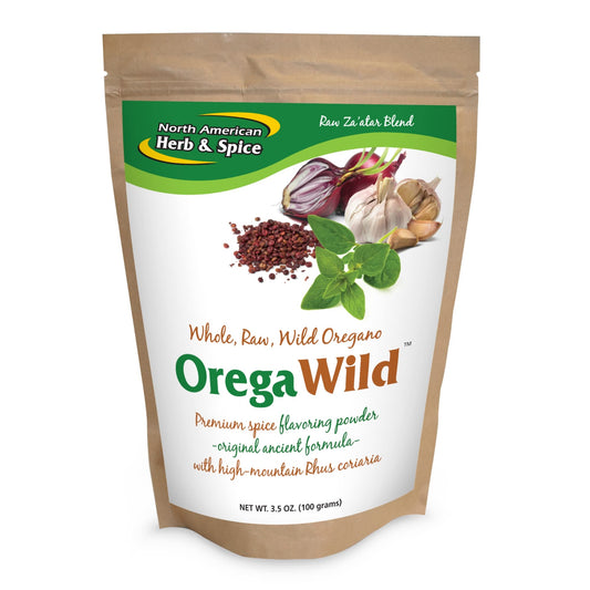 OregaWild Raw Za’atar Flavoring Blend 3.5 oz jar