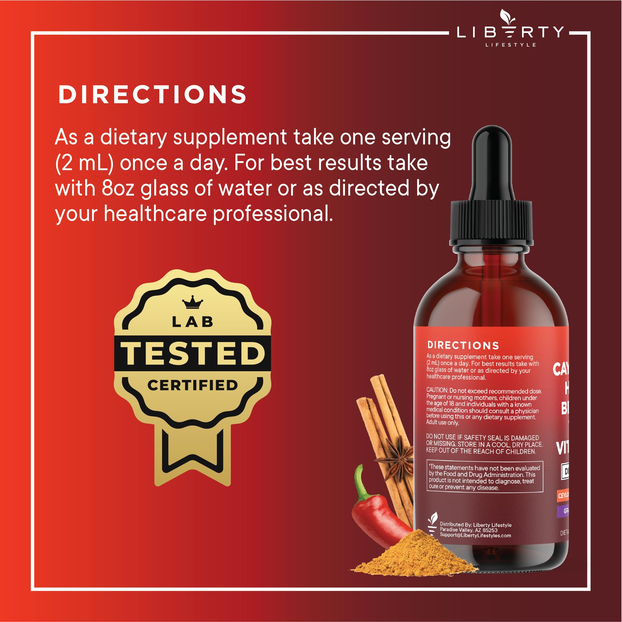Organic Panax Ginseng root extract bottle