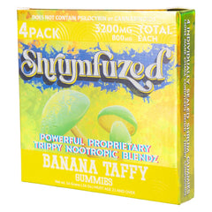 Close-up of Shrumfuzed mushroom nootropic gummy texture