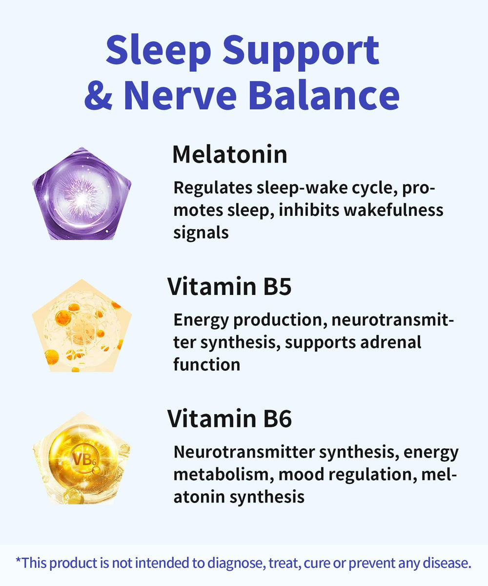 Pocket-sized travel packaging for VLL Melatonin sleep strips