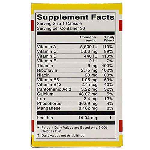 Vital Fuerte ingredients and minerals