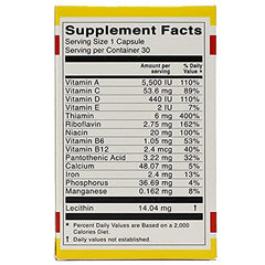 Vital Fuerte ingredients and minerals