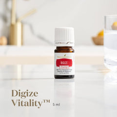 DiGize Vitality 5ml bottle label close-up
