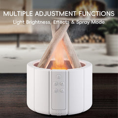 Auto shut-off and night light features on black diffuser