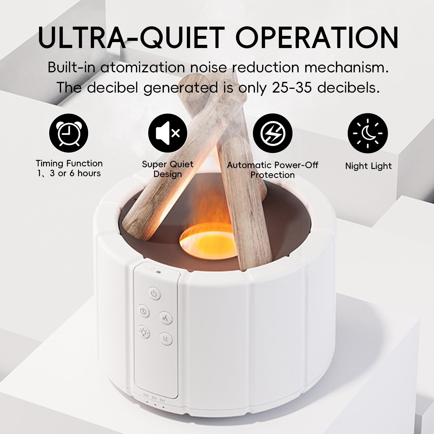 Remote control operation for YALEDI Campfire Diffuser