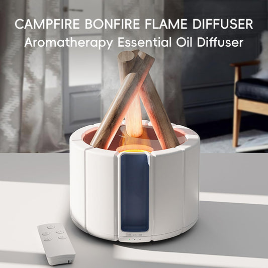 Wood texture diffuser for home, bedroom, or office with 250ml tank
