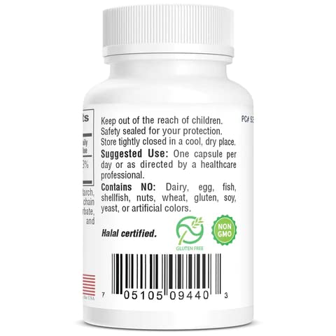 Close-up of A-25 capsule showing vitamin A palmitate