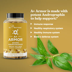 Ingredient and purity information on the bottle