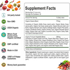 Organic and Non-GMO certification marks