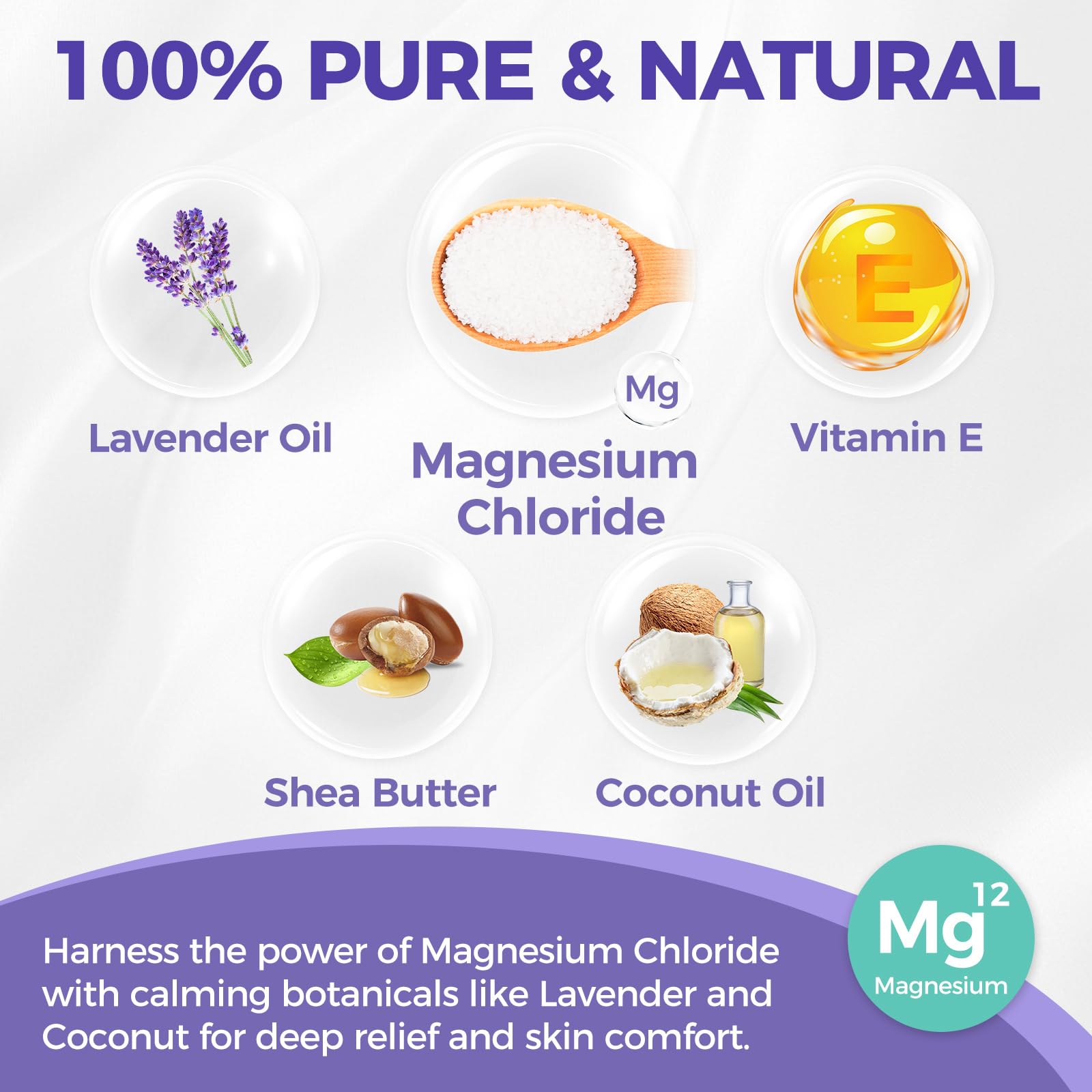 Massaging cream onto legs for relaxation