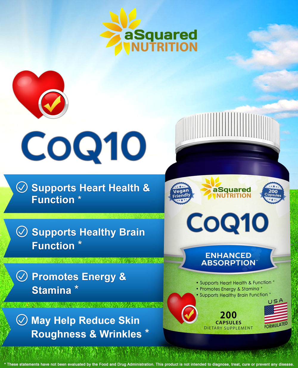 CoQ10 400mg 200-cap supply packaging image