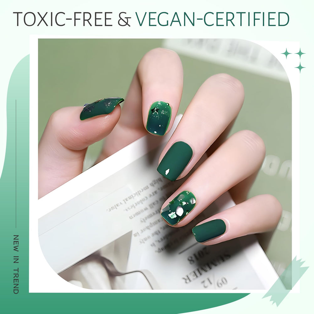 ABAC Ombre gradient nails demo using sponge blending technique