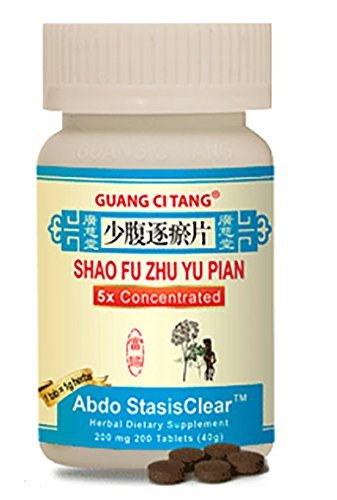 Abdo Stasisclear Guang Ci Tang Shao Fu Zhu Yu Pian tablets packaging