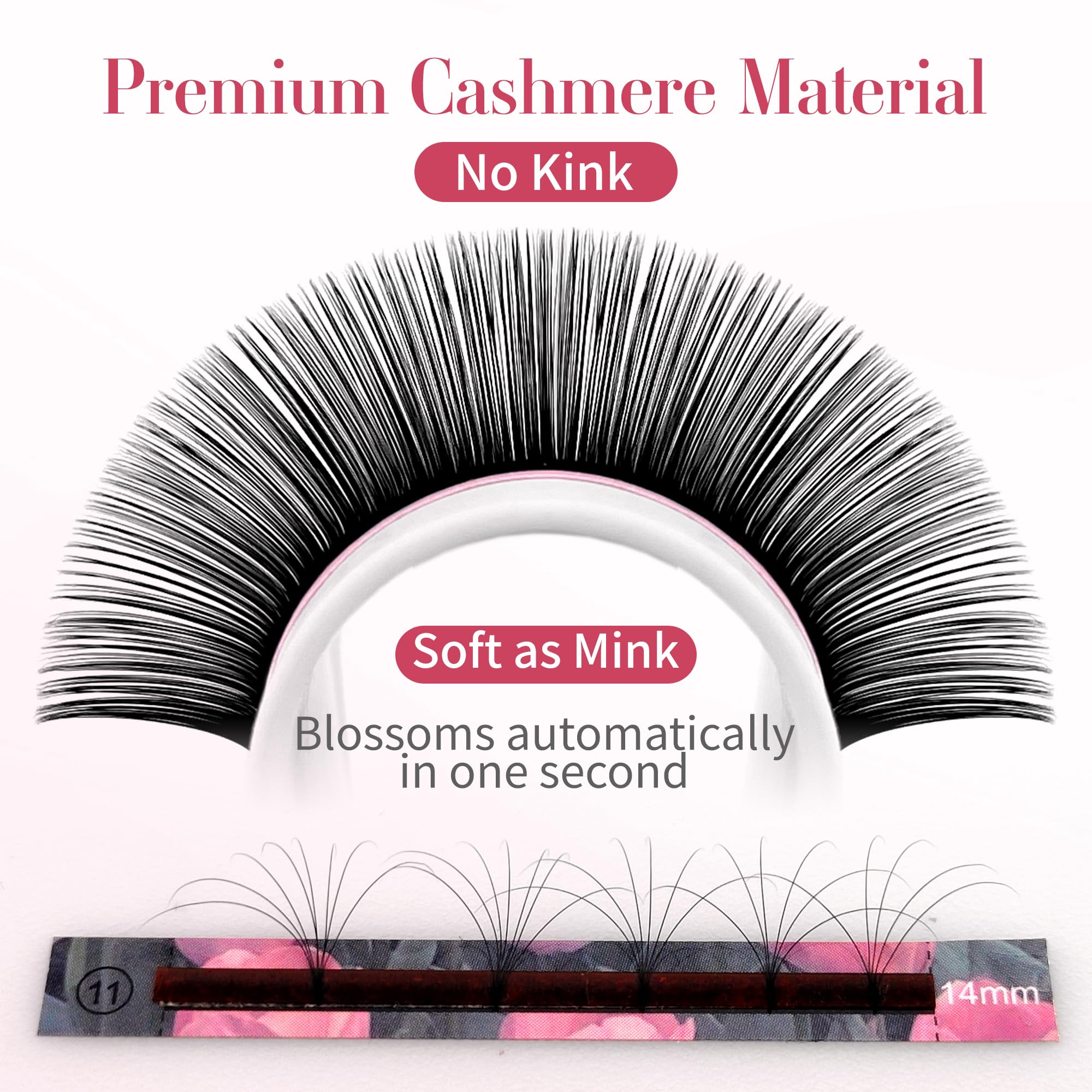 ABONNIE four-step application process streamlines quick beginner-friendly lash styling