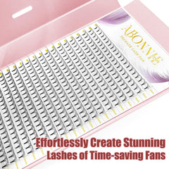 ABONNIE Lash fans deliver dramatic effect with natural-looking volume.
