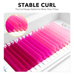 ABONNIE easy-apply lashes with foil-backed strips for salon use