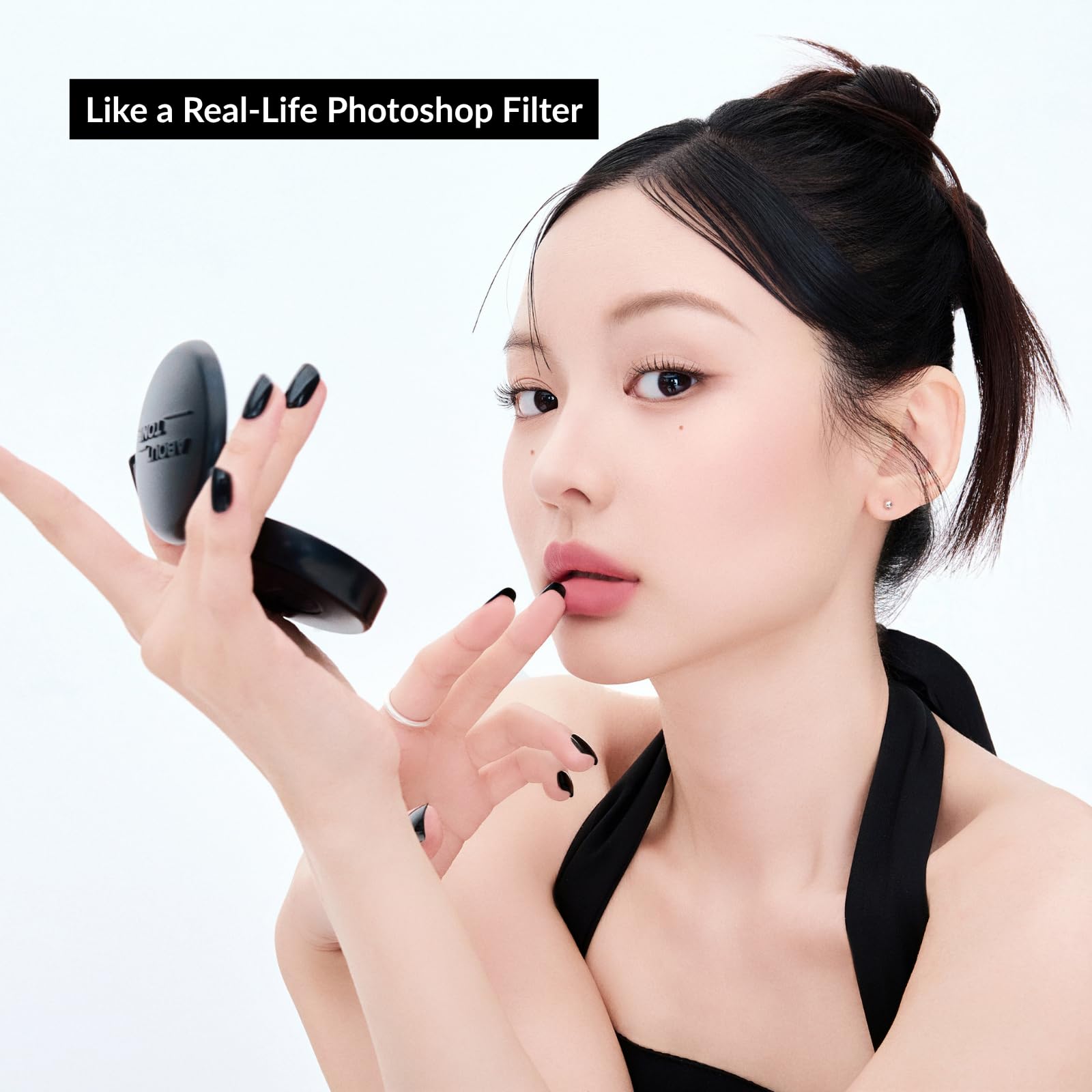 ABOUT TONE Blur Powder Pact puff included for easy application