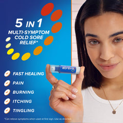 Abreva is the number 1 cold sore brand trusted