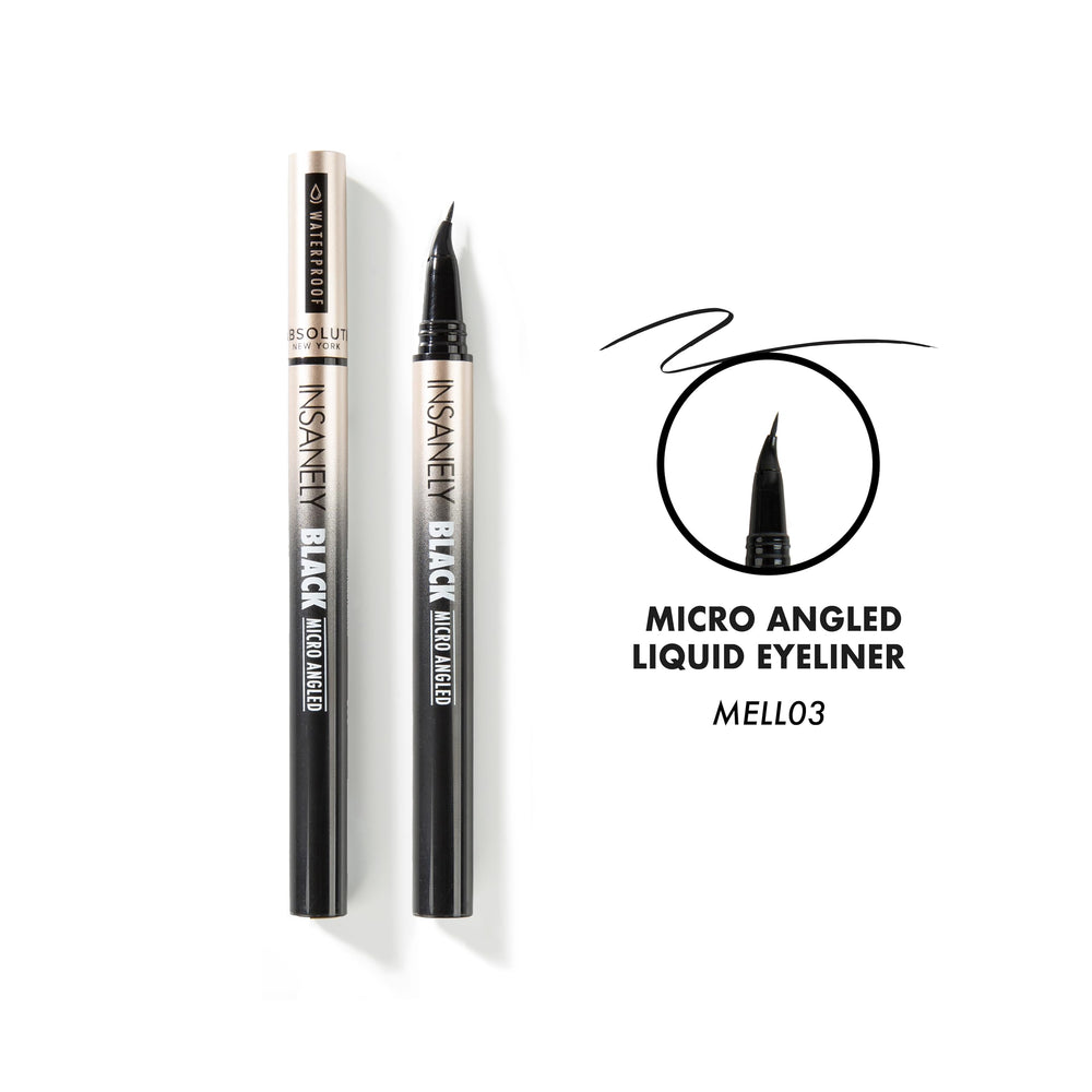 Absolute New York Insanely Black liner packaging highlights sleek, travel-ready design