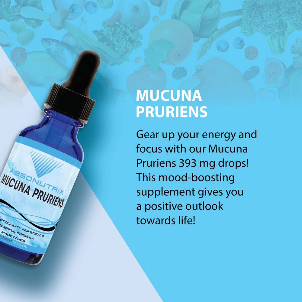 Gluten-free formula indication for Absonutrix Mucuna Pruriens liquid