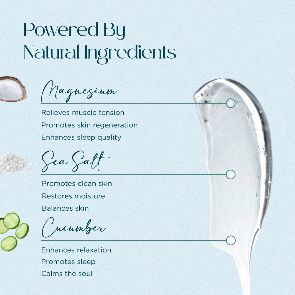 Abundant Natural Health Ocean Soothe salt crystal close-up showing mineral-rich formula.