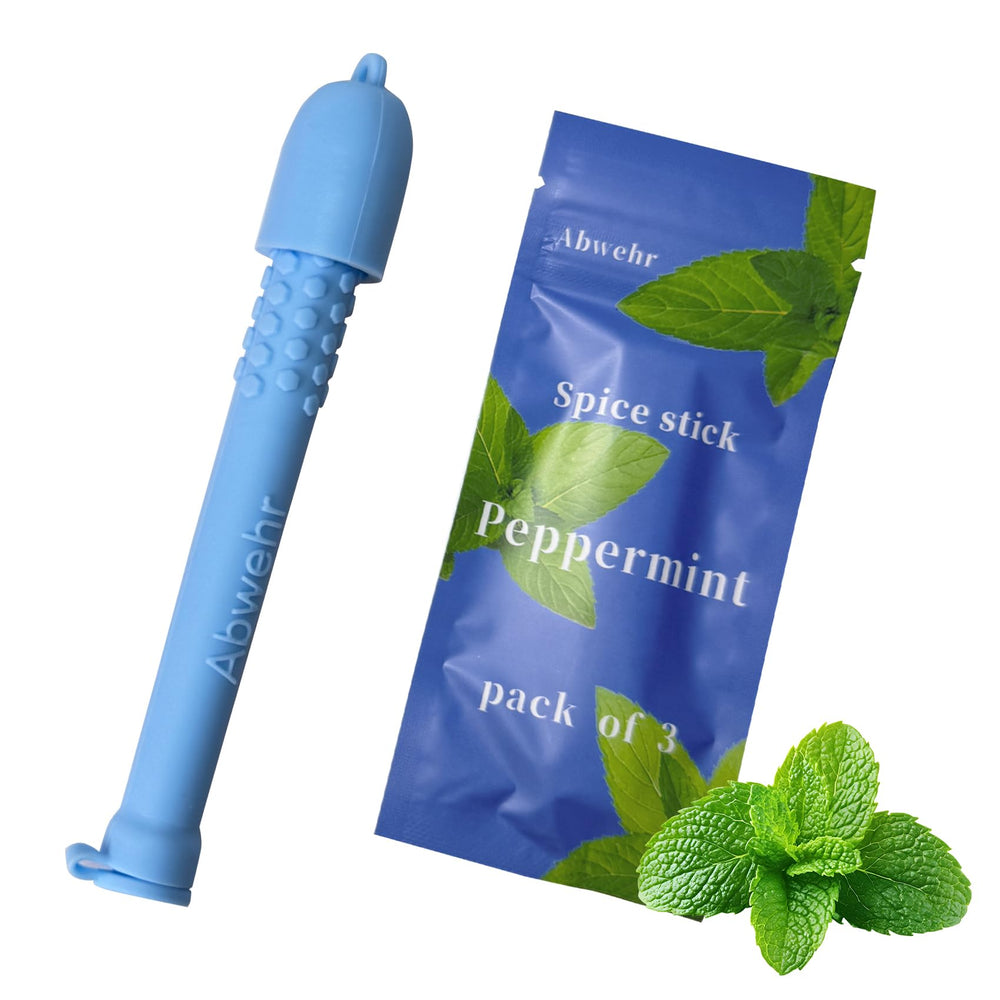 Abwehr Herbal Air Stick mint inhaler front view