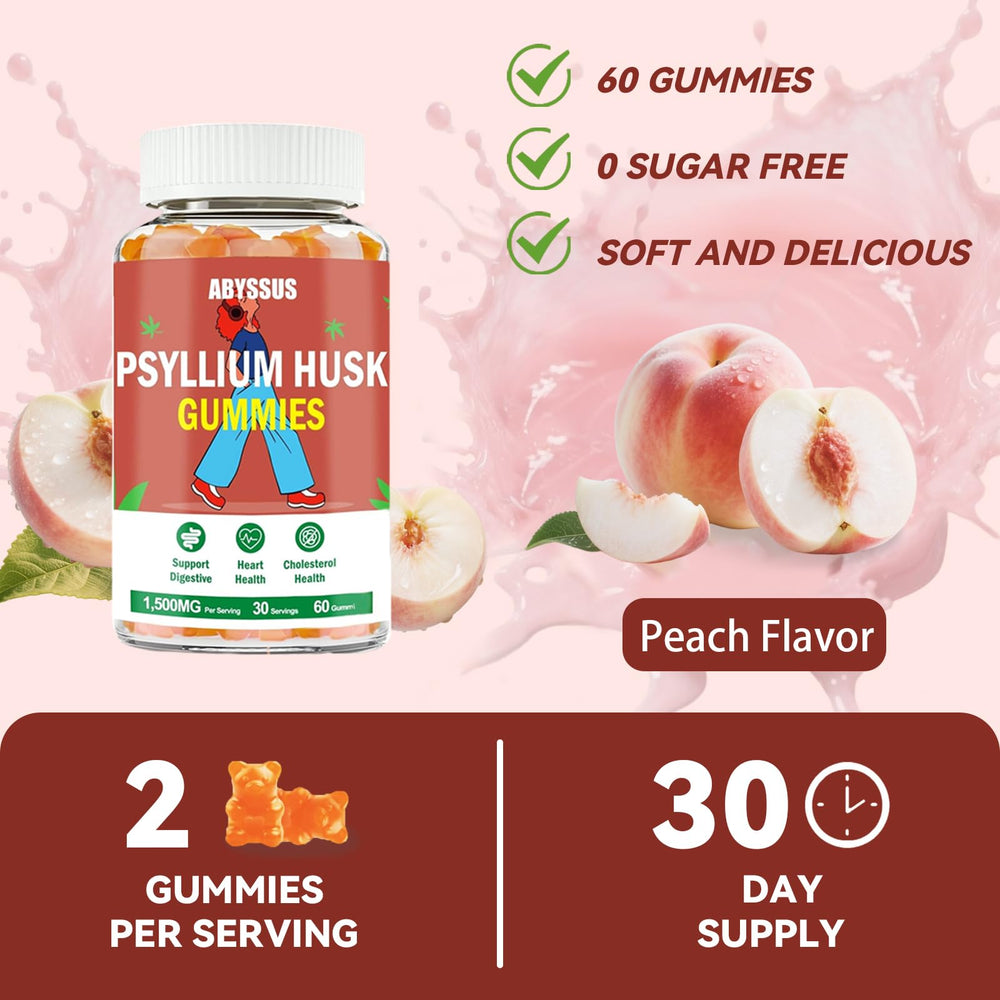 Illustration of gluten-free, vegan-friendly gummies