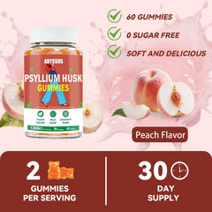 Illustration of gluten-free, vegan-friendly gummies