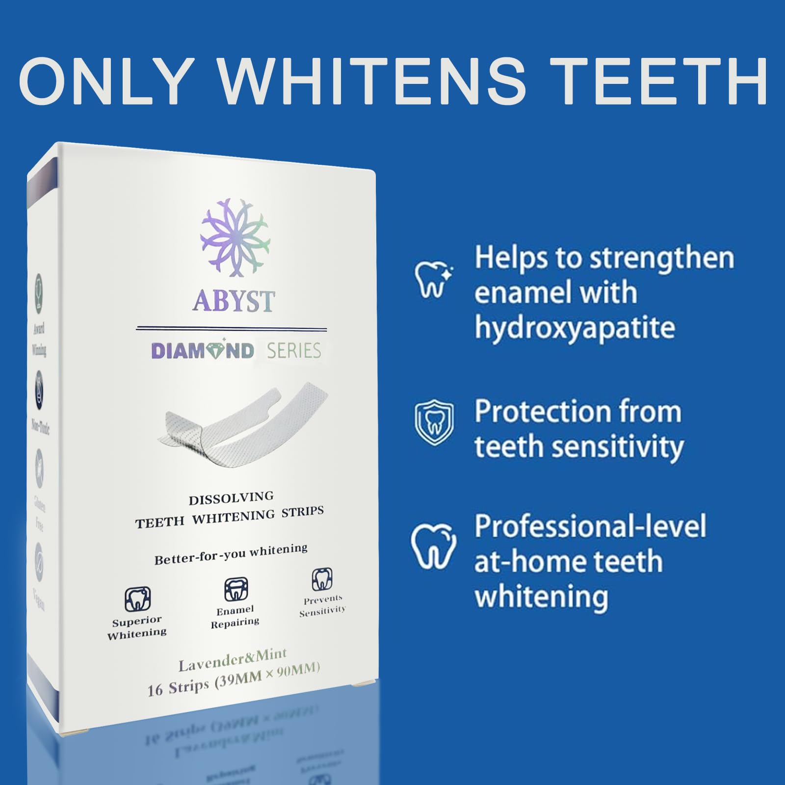 Enamel-safe whitening with Nano-Hydroxyapatite formula