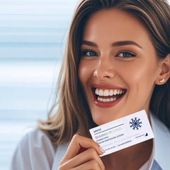 Safe whitening for sensitive teeth with ABYST Diamond