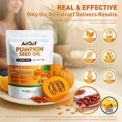 Ingredient and nutrient breakdown chart for ACBUF