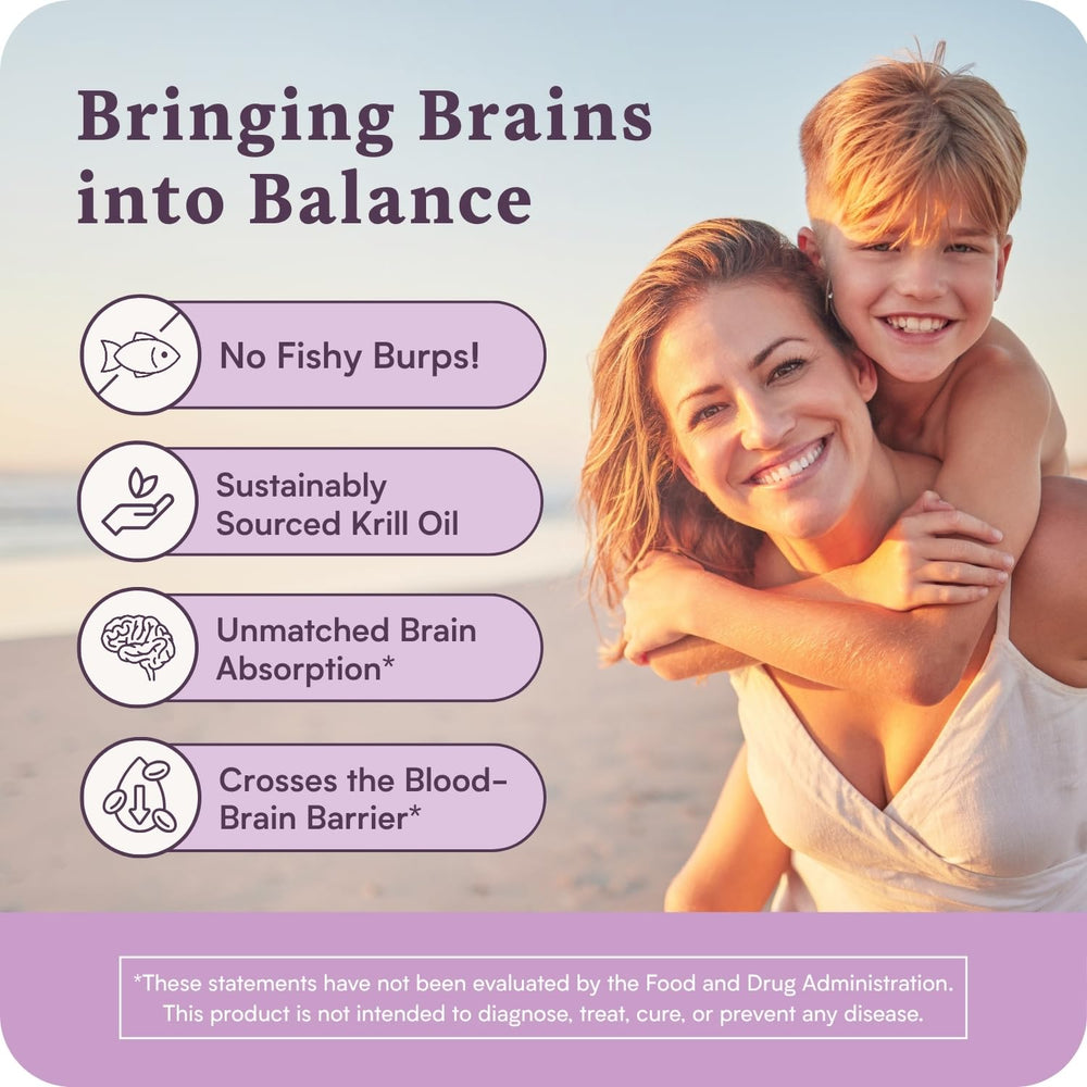 Accentrate Omega bottle with label emphasizing direct brain delivery.