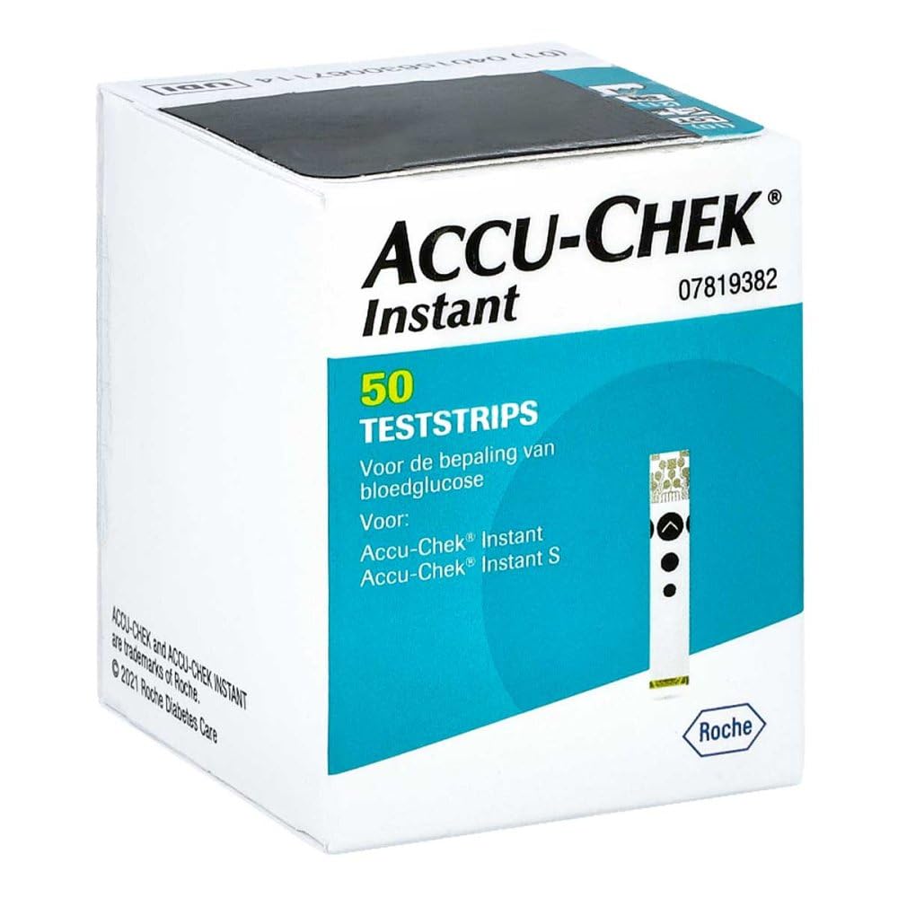 Accu-Chek Instant test strips 50pcs pack for quick glucose readings