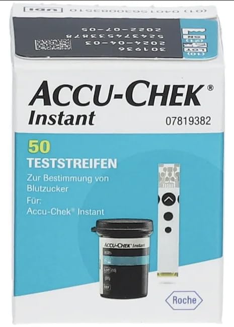 Accu-Chek Instant teststrips easy handling in the meter