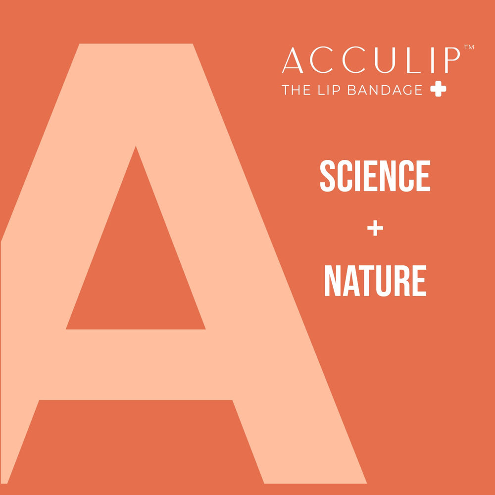 Acculip lysine zinc calendula patch emphasizes hydration and soothing lip care
