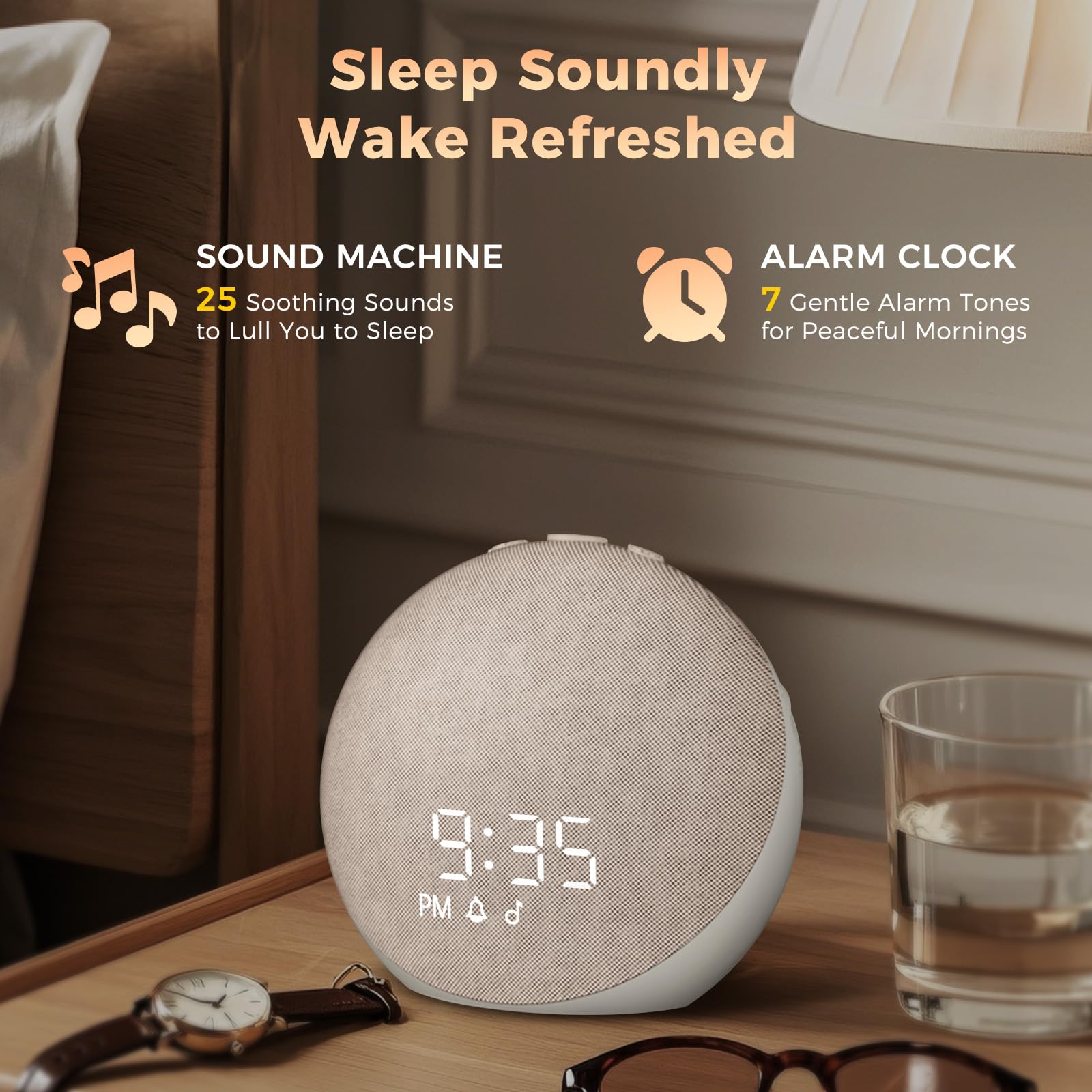 Acedeck ocean sound scene helps kids drift to sleep with soothing waves.