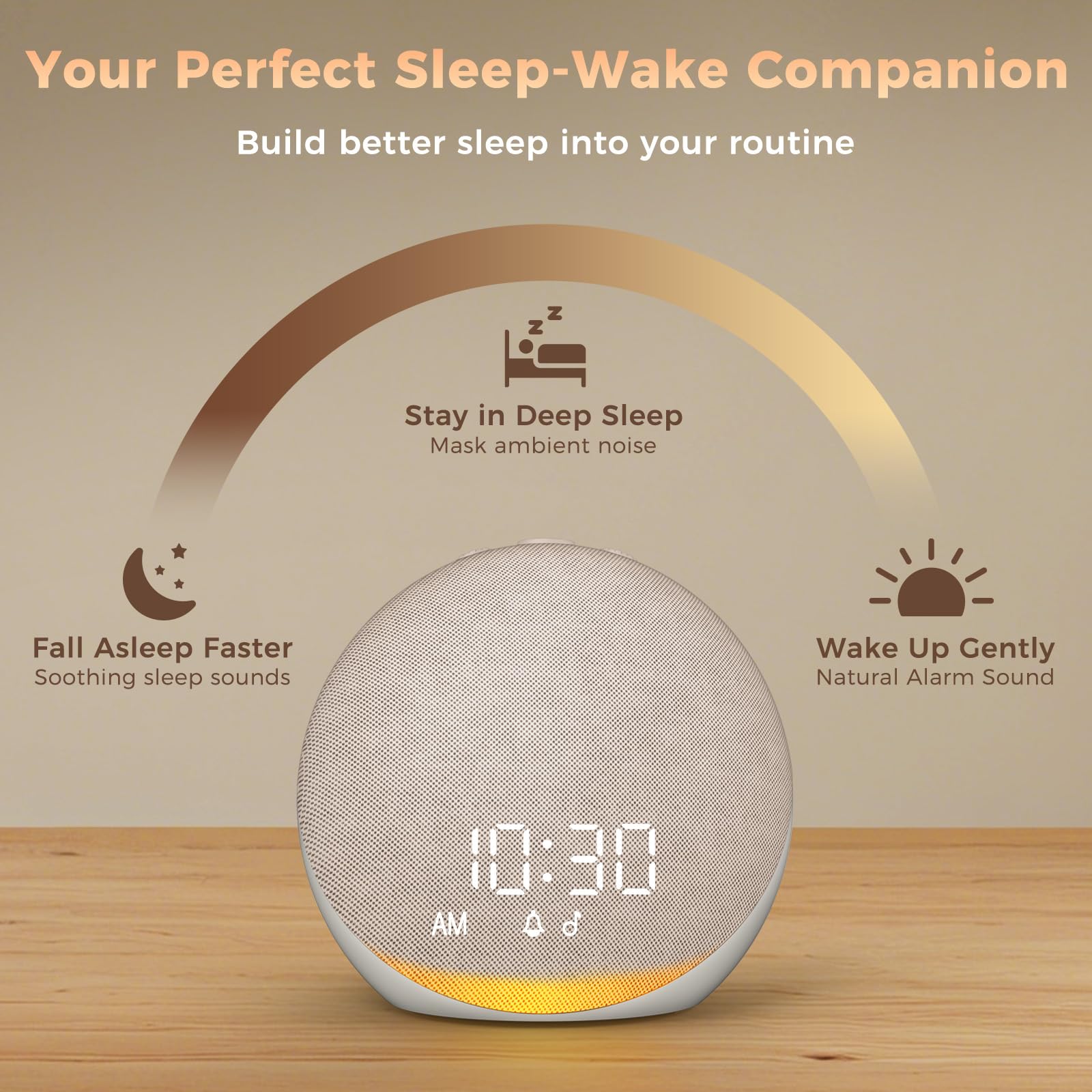 Acedeck 5W Bluetooth speaker delivers crisp room-filling audio.