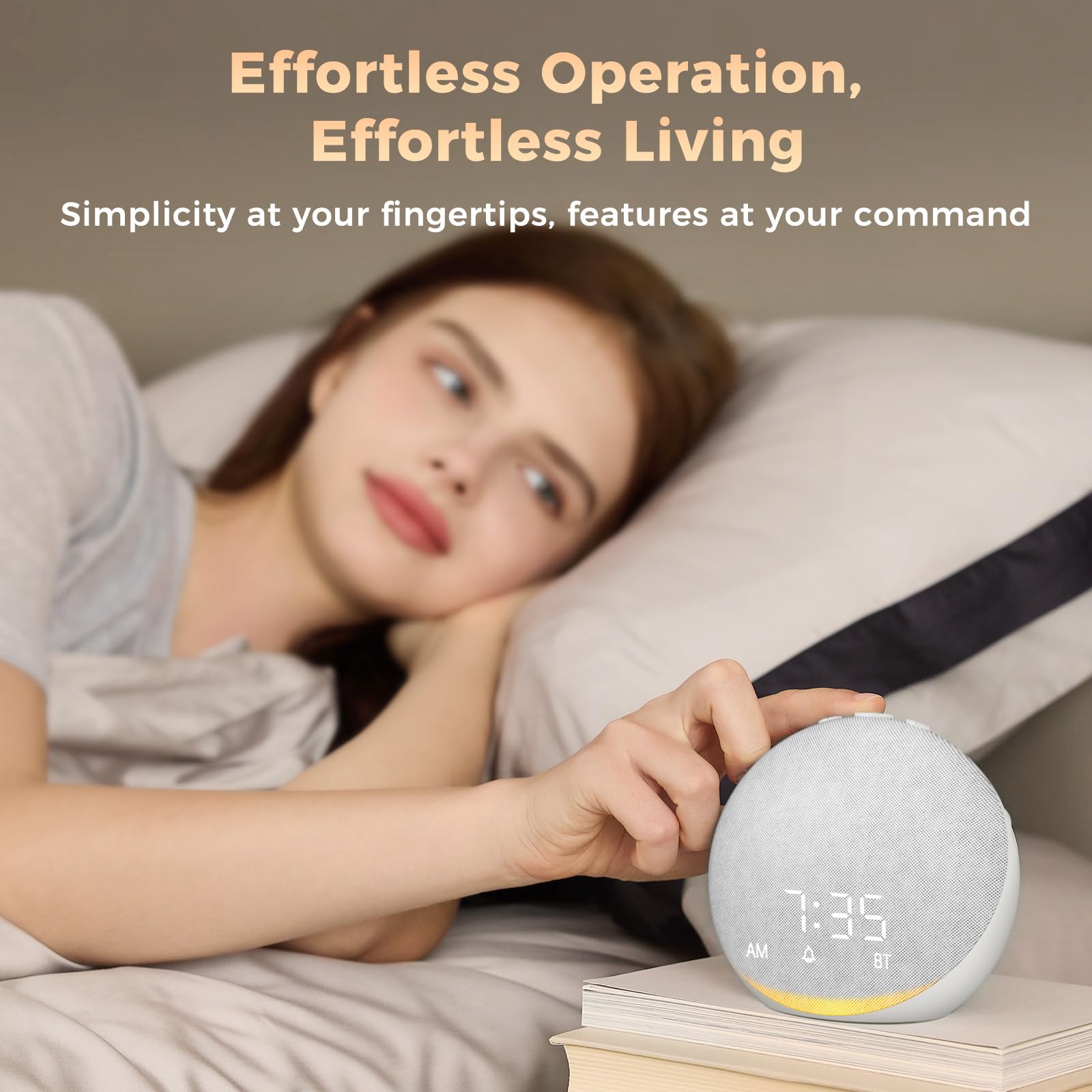 Acedeck kid-friendly multi-sound clock supports bedtime routines.