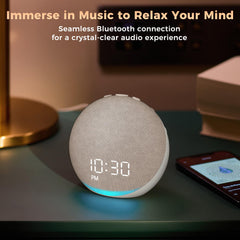Acedeck nine-color night light creates kid-friendly or relaxing ambience.